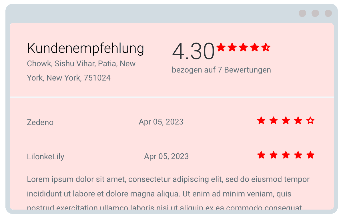 Spanish Review Widget