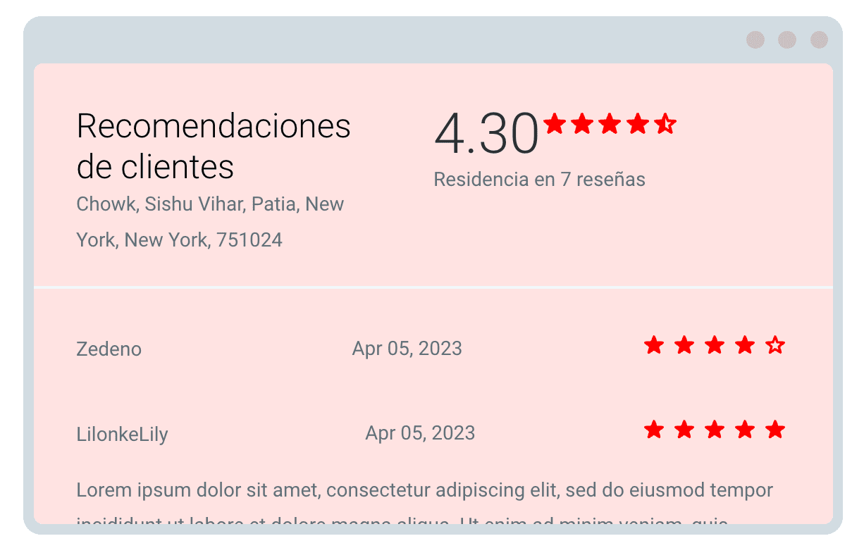 German Review Widget