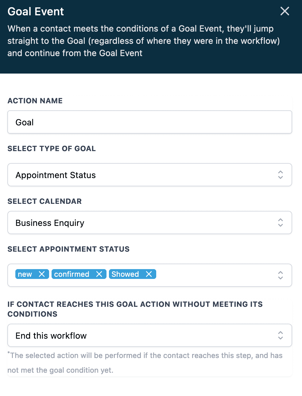 Goal-Appointment-Status
