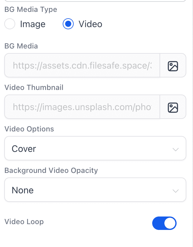 Video Background Guide