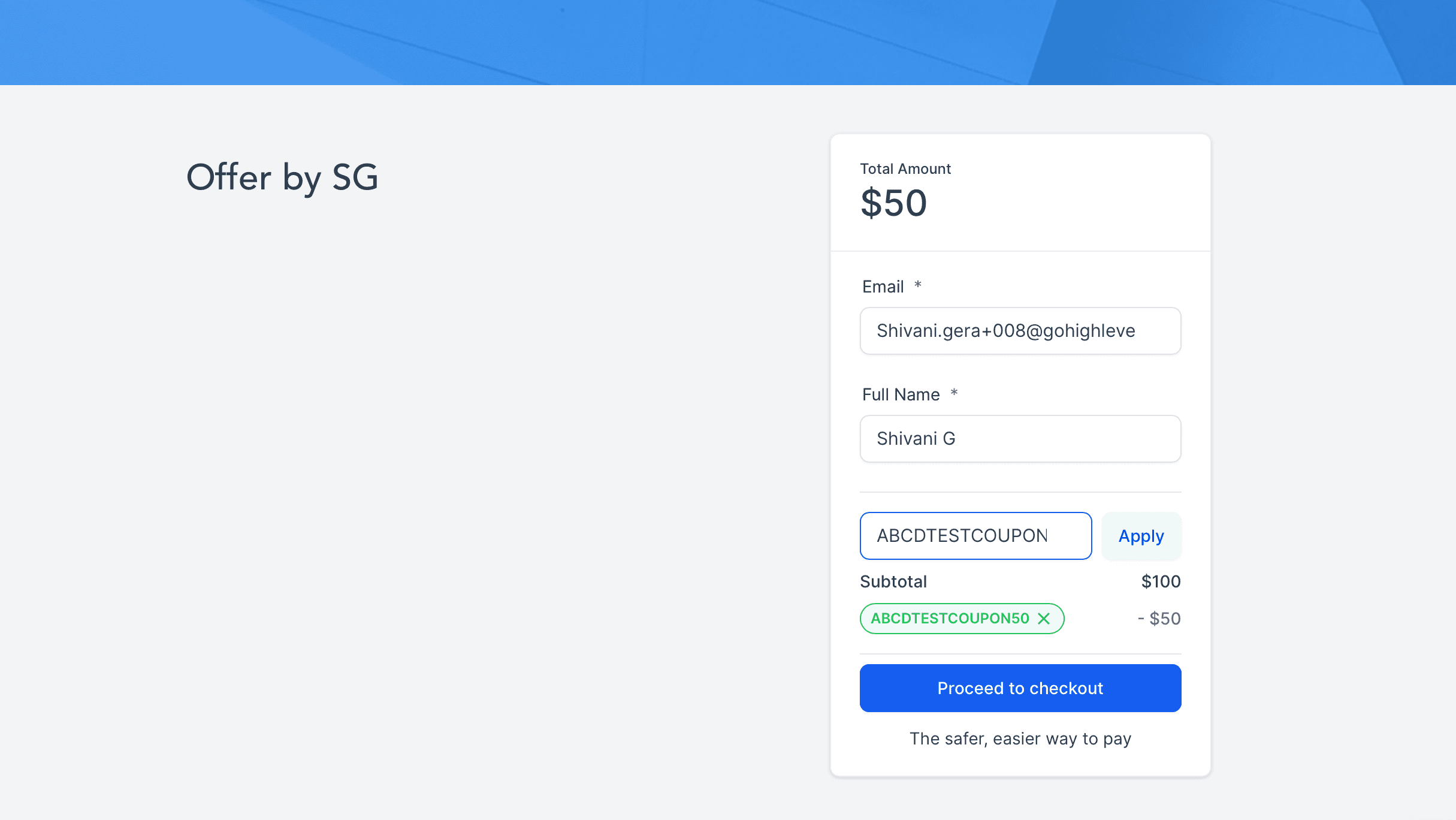 Coupon Redemption
