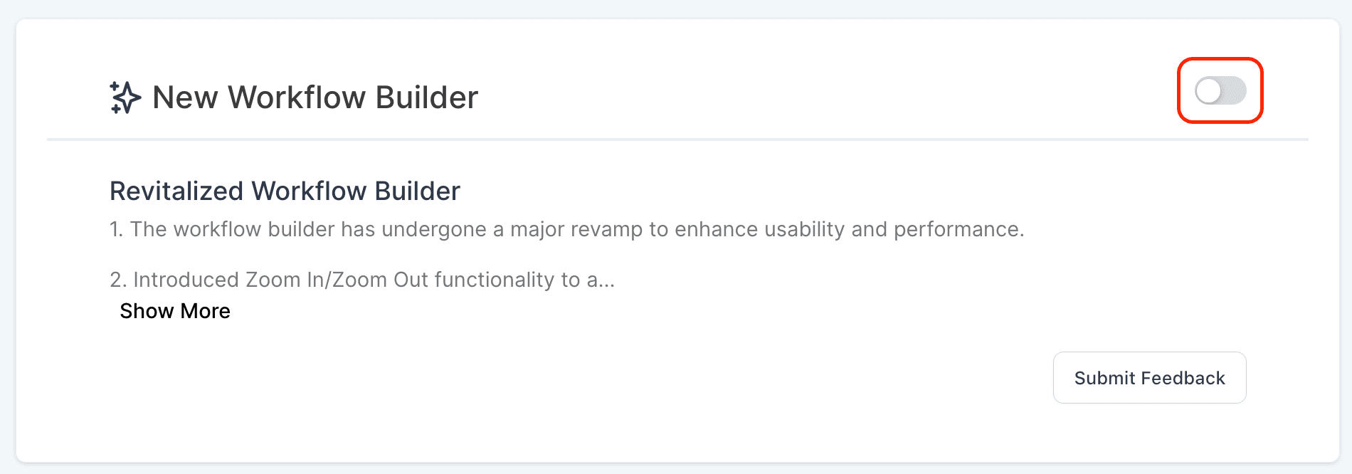 new workflow builder labs