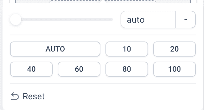 unit options