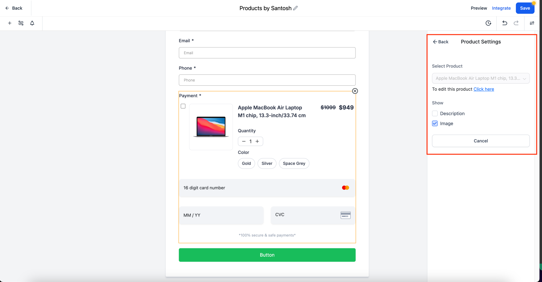 Second Screenshot