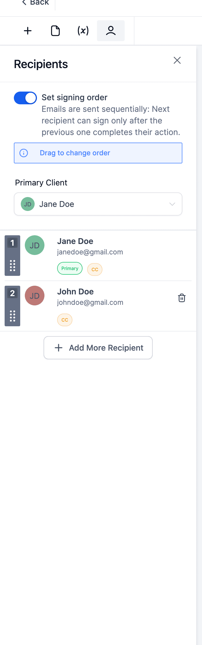 Drag & Drop Screenshot
