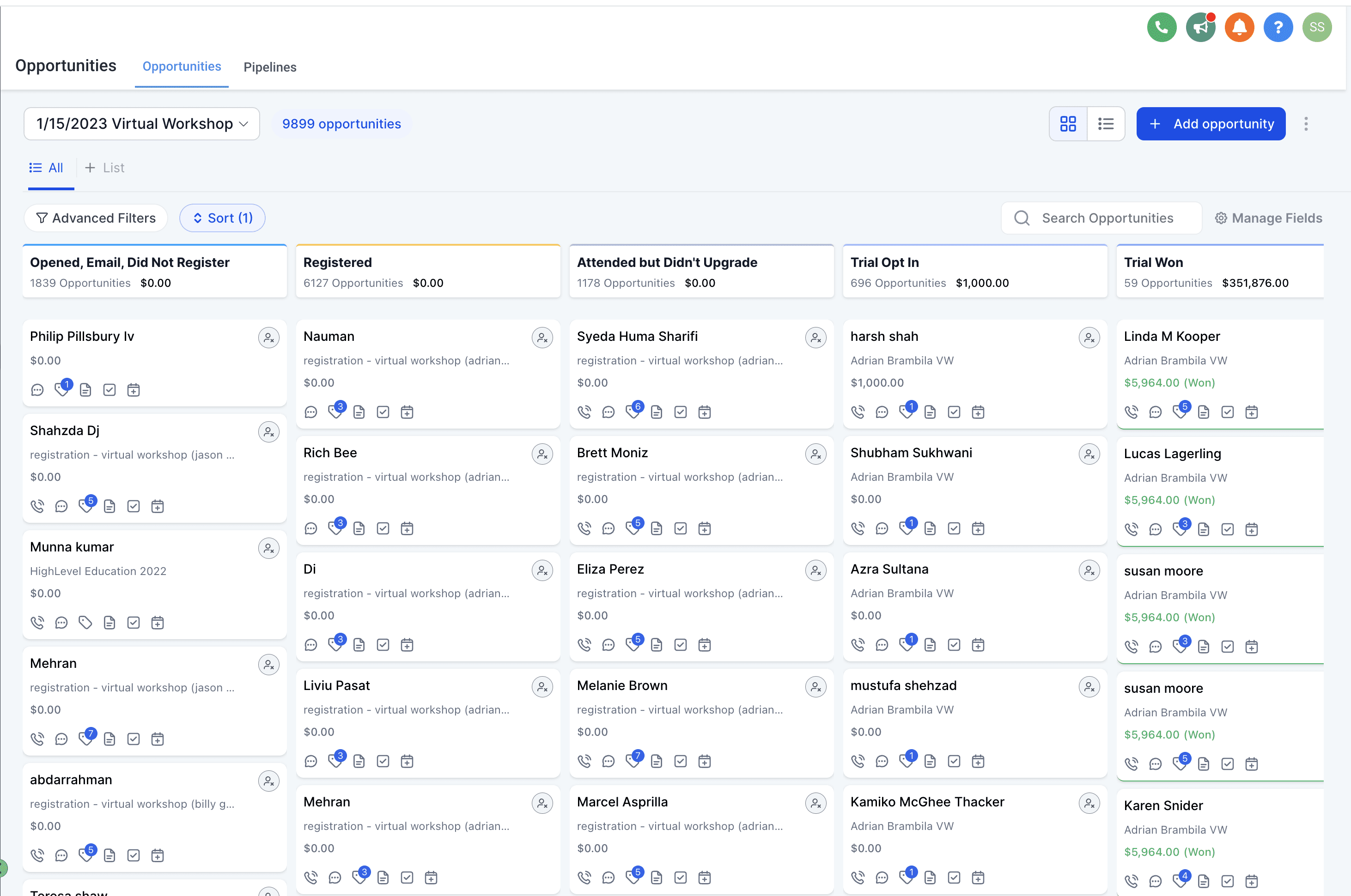How to access list view
