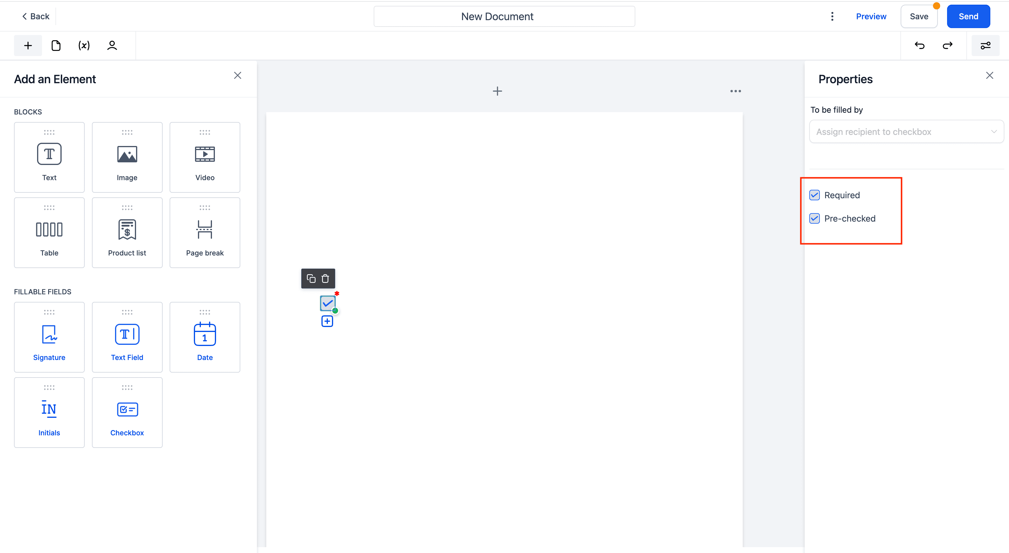 Drag and Drop Checkboxes