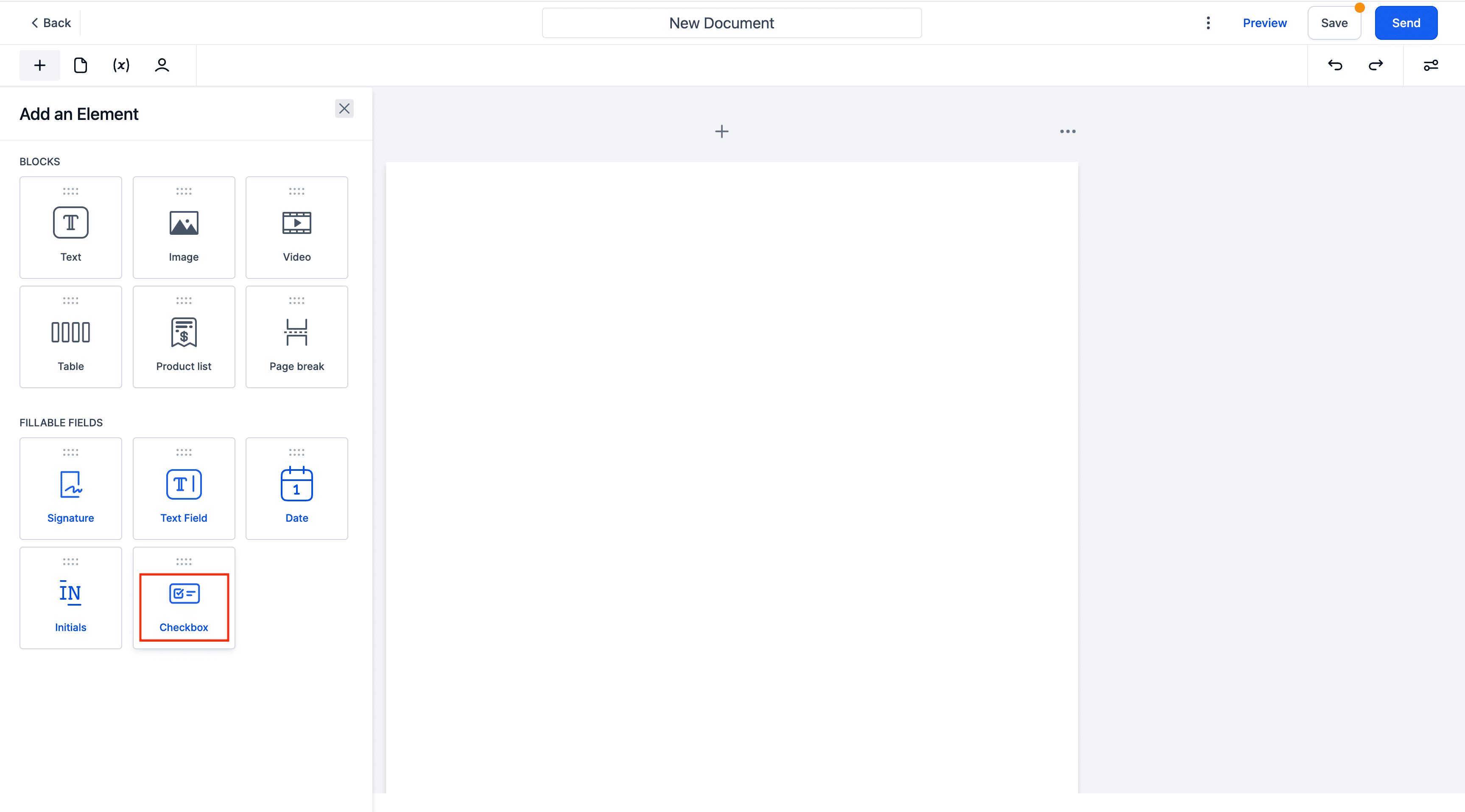 Drag and Drop Checkboxes
