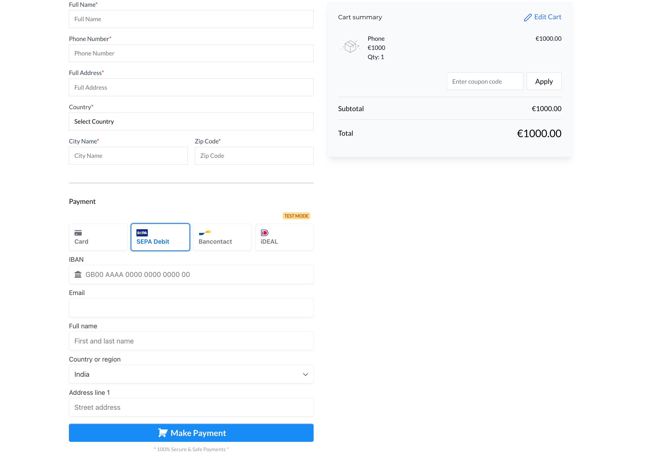 iDEAL Payment Method