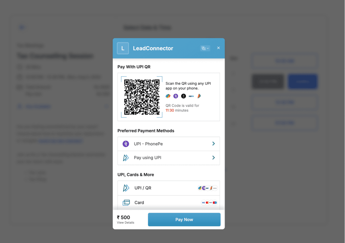 Razorpay Integration Screenshot 3
