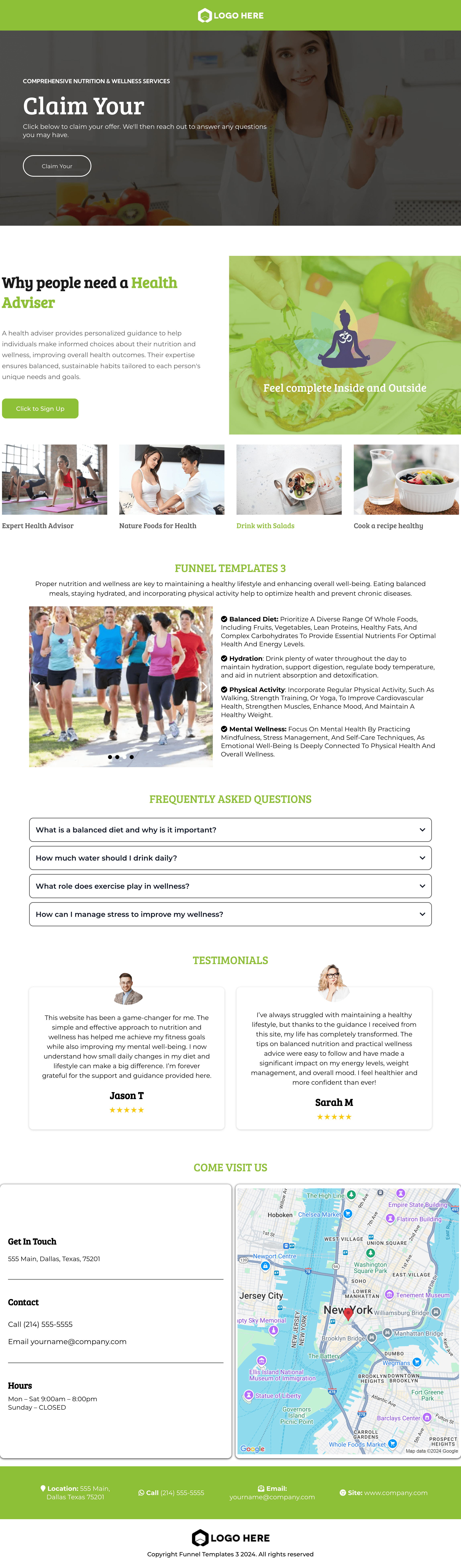 Health & Nutrition - Funnel