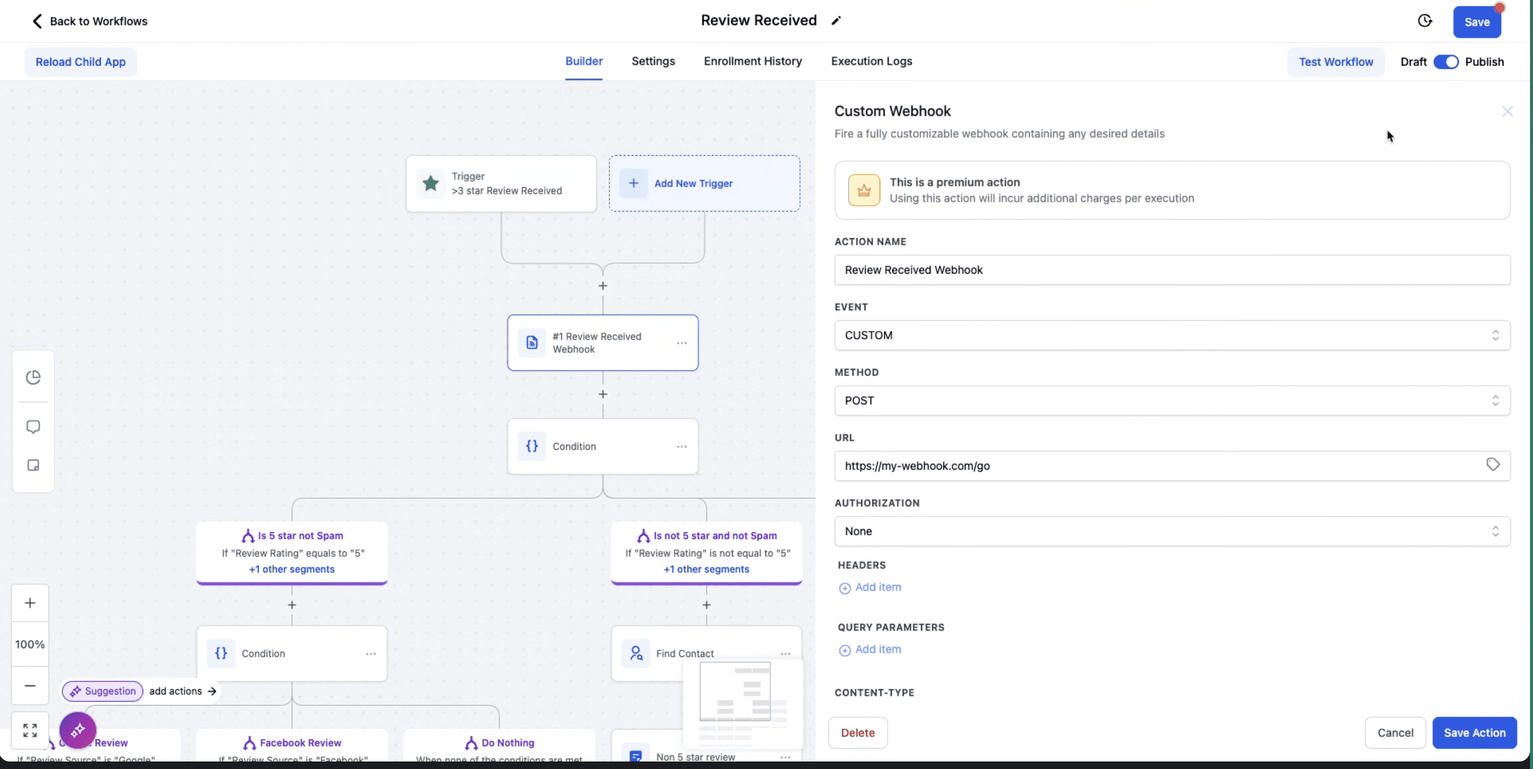 Streamlined Response Process
