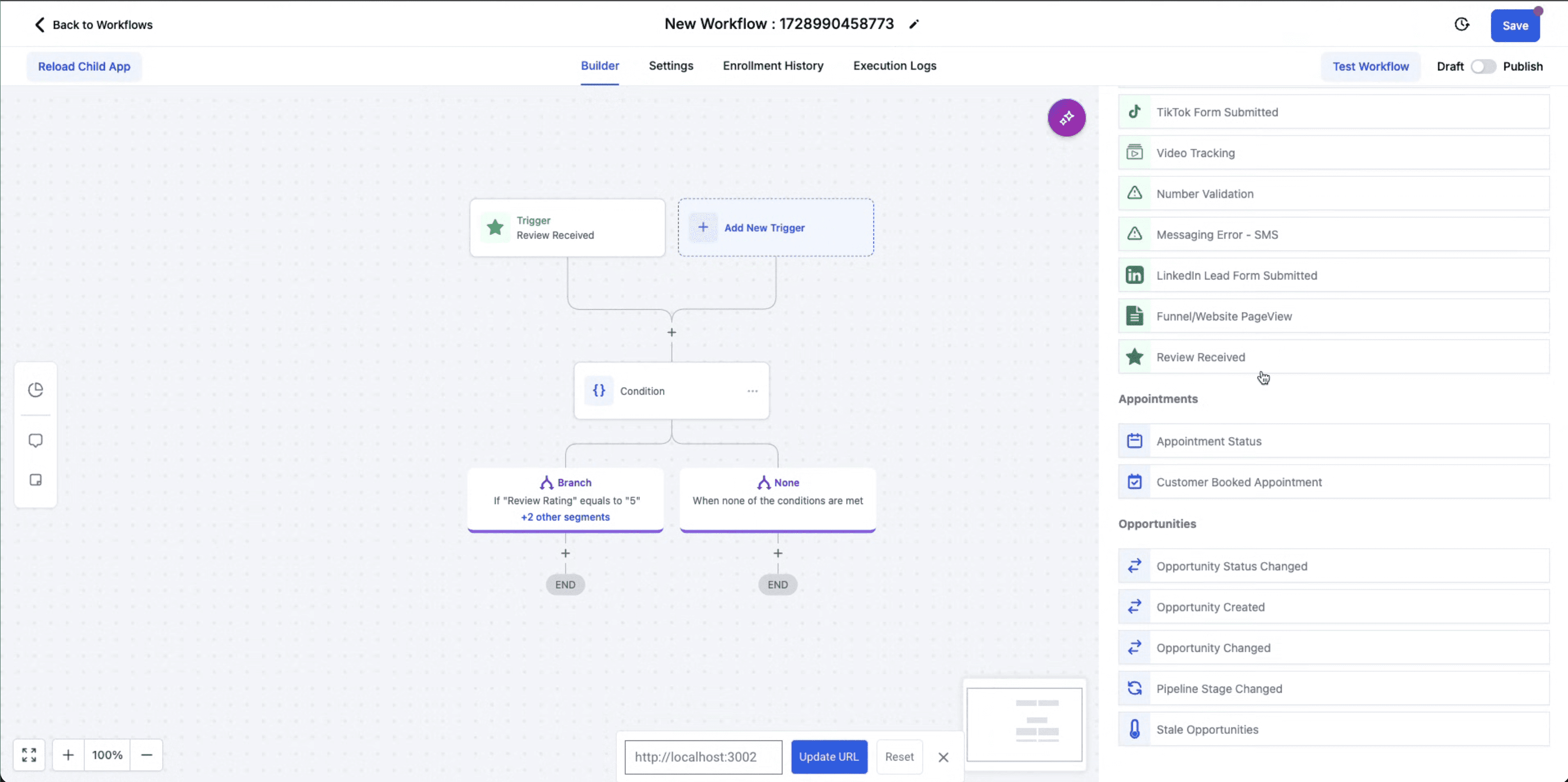 Workflow Triggers