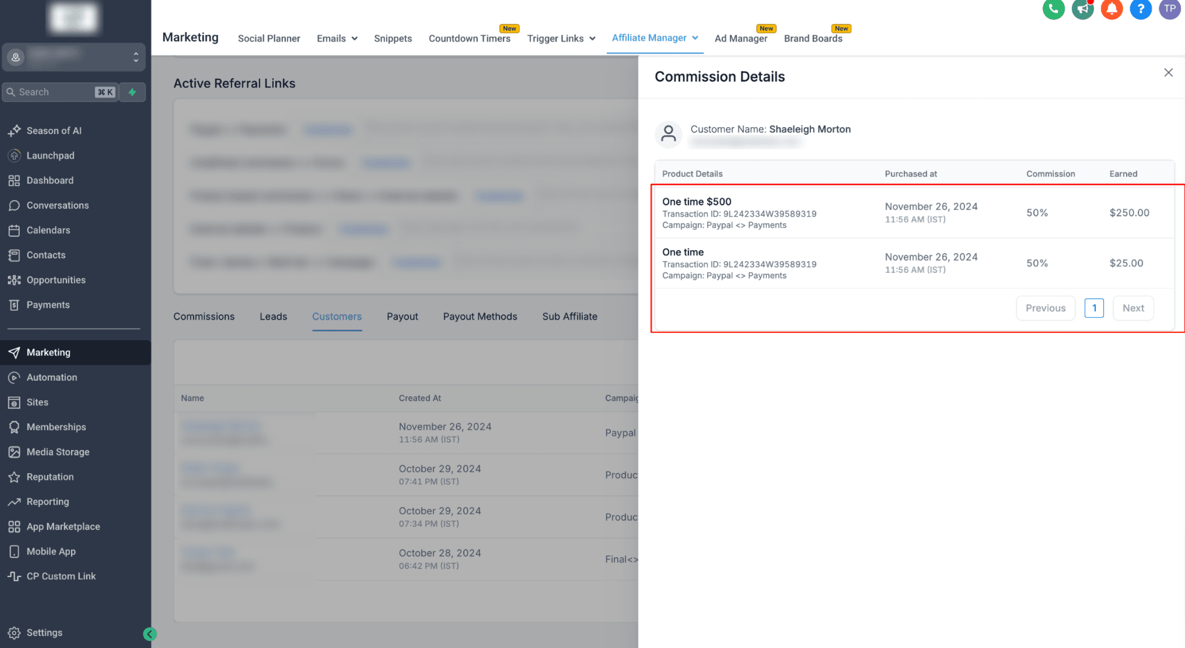 Seamless Payment Setup