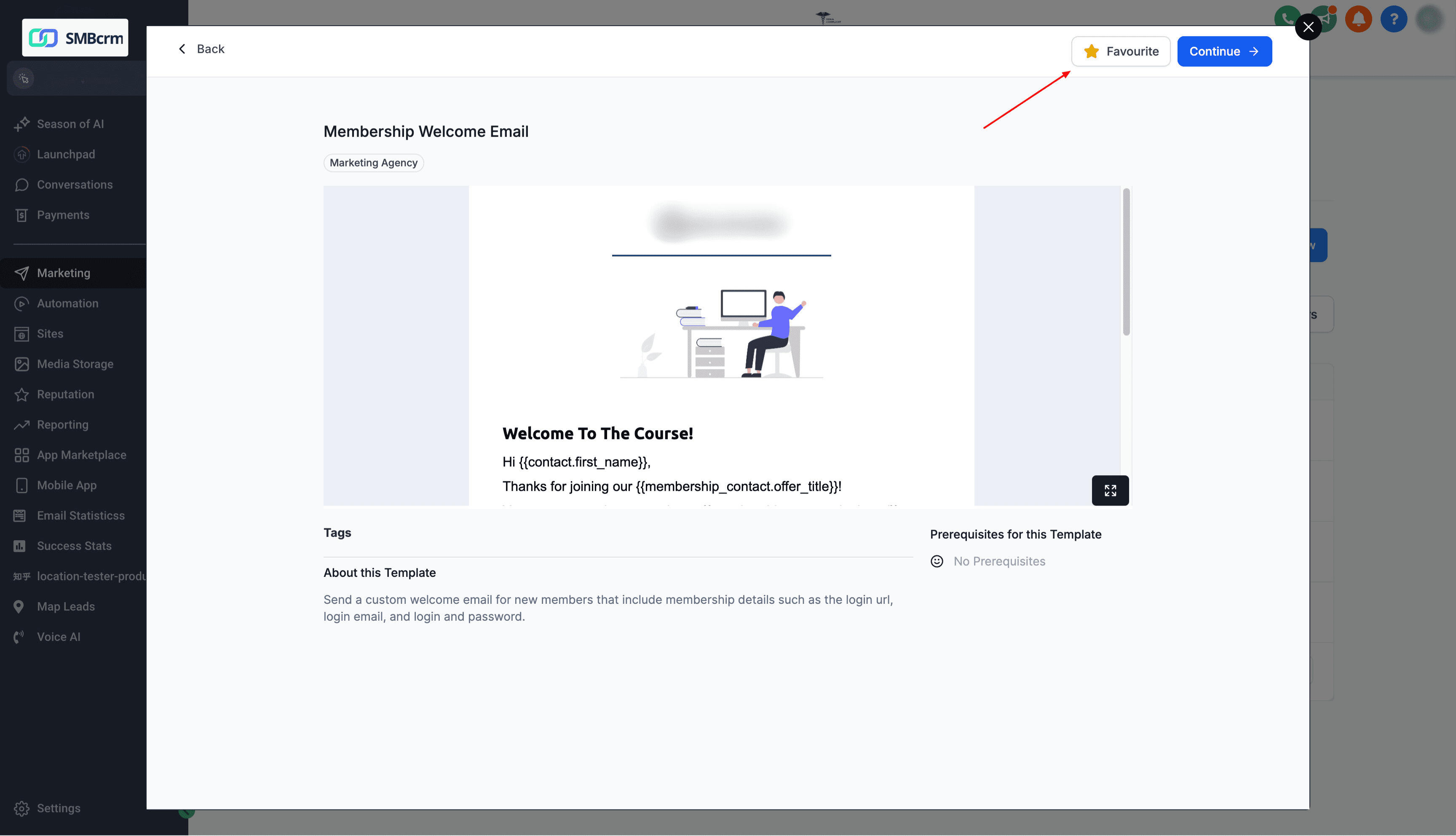 Preview and Select