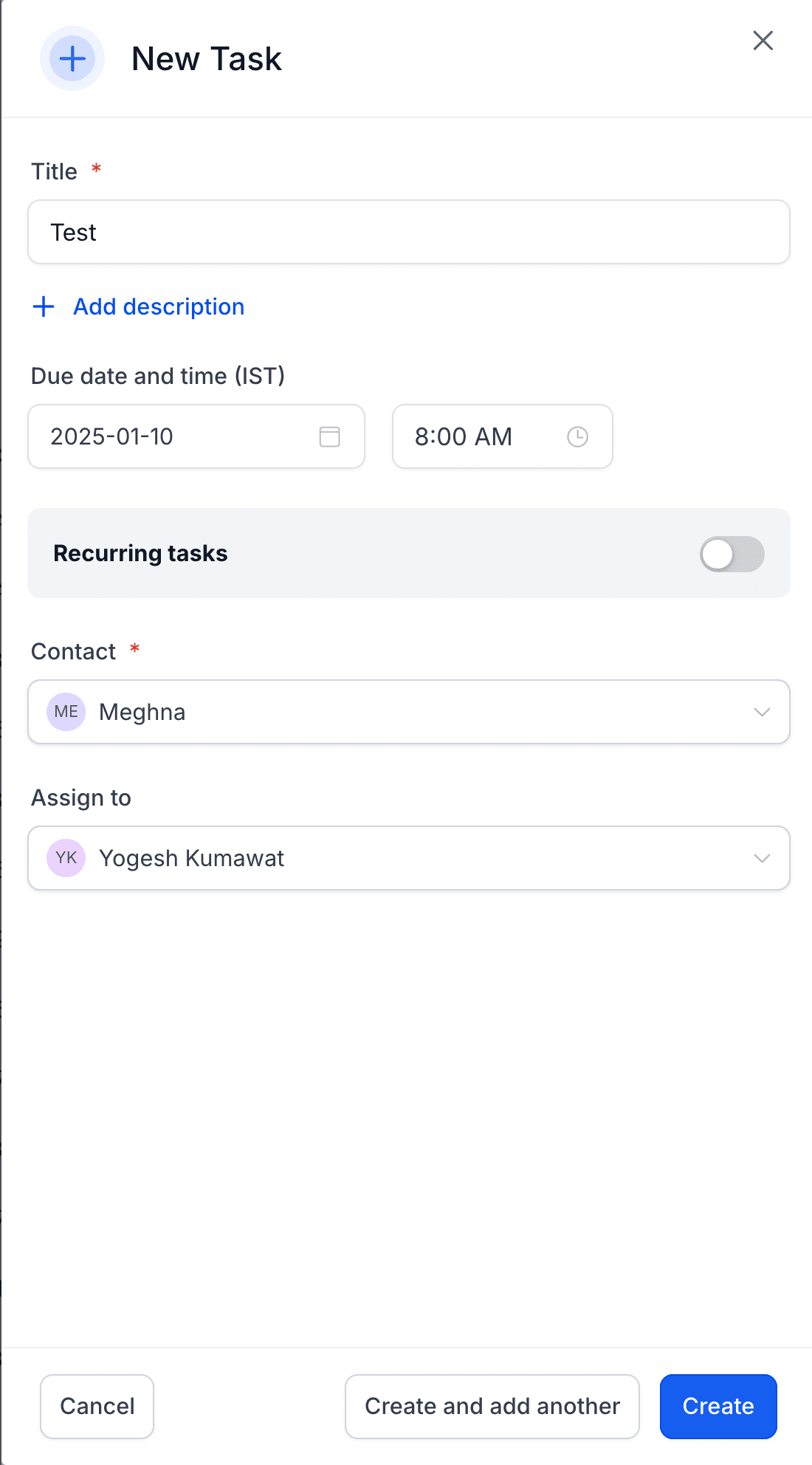 Task Management