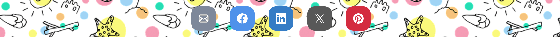 Screenshot of adding social share element