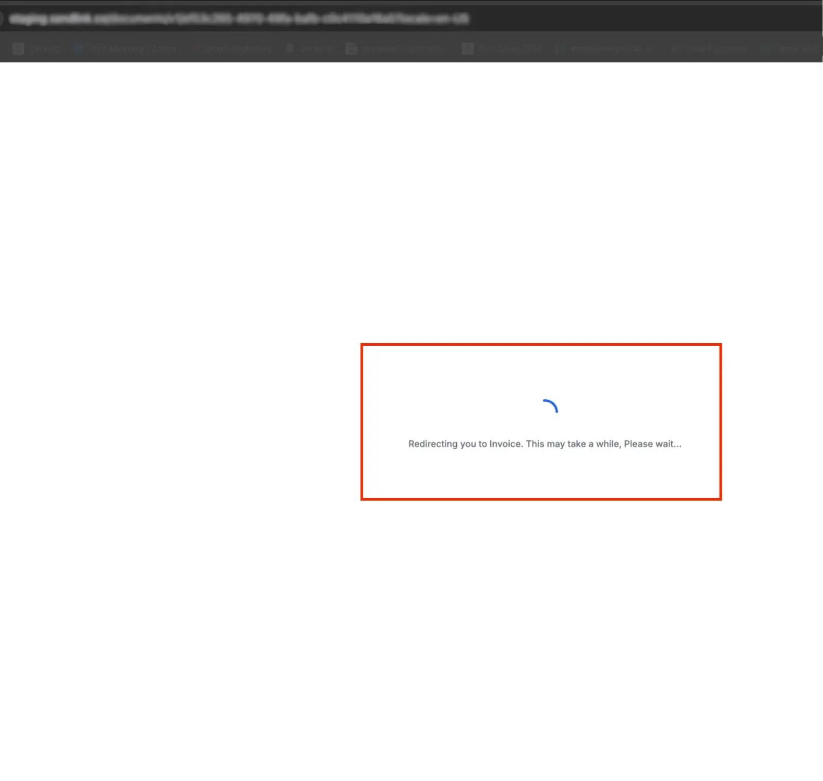 Invoice Redirection