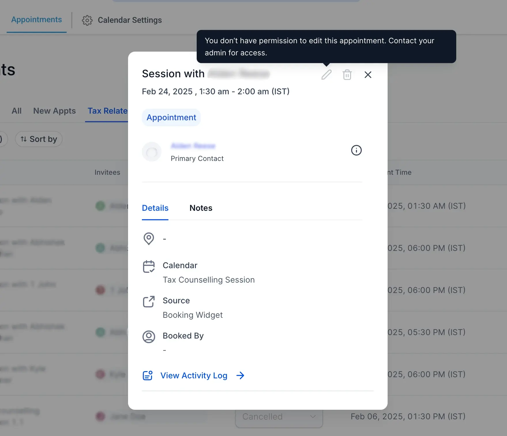 Manage Permissions