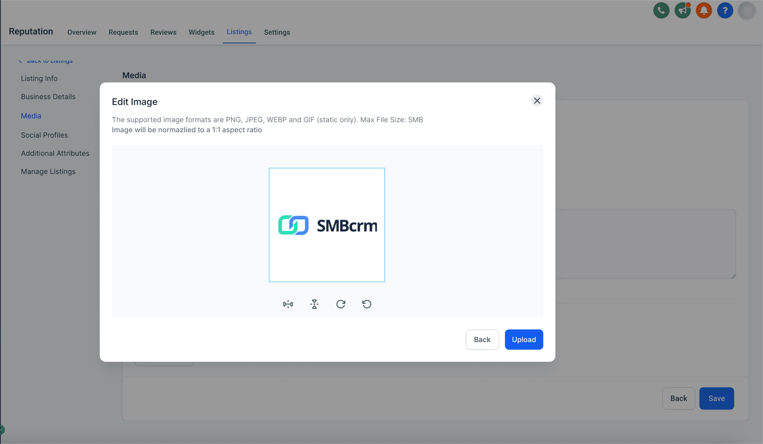 Edit Options