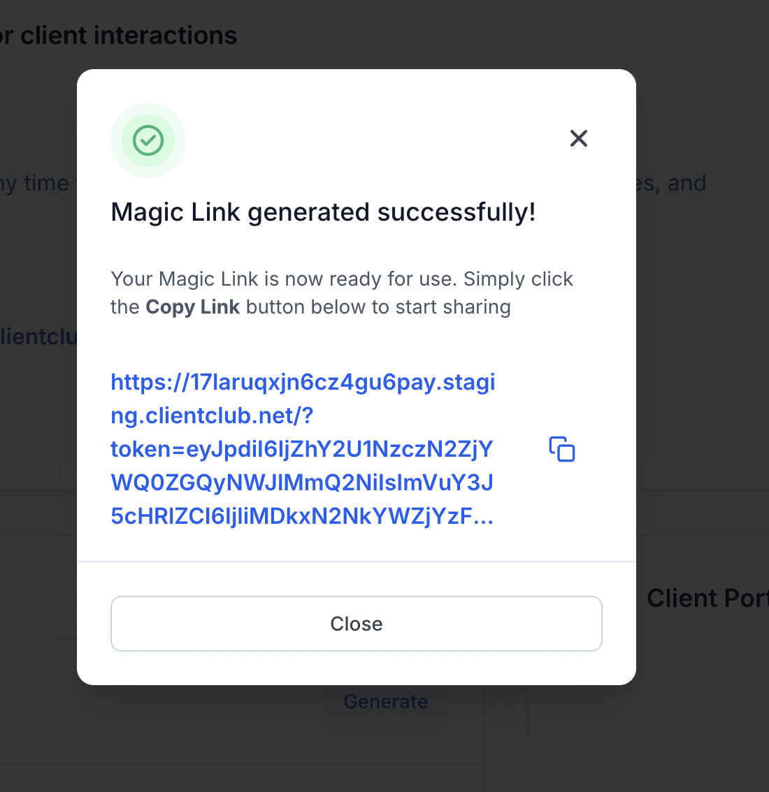 Magic Link Security Upgrade