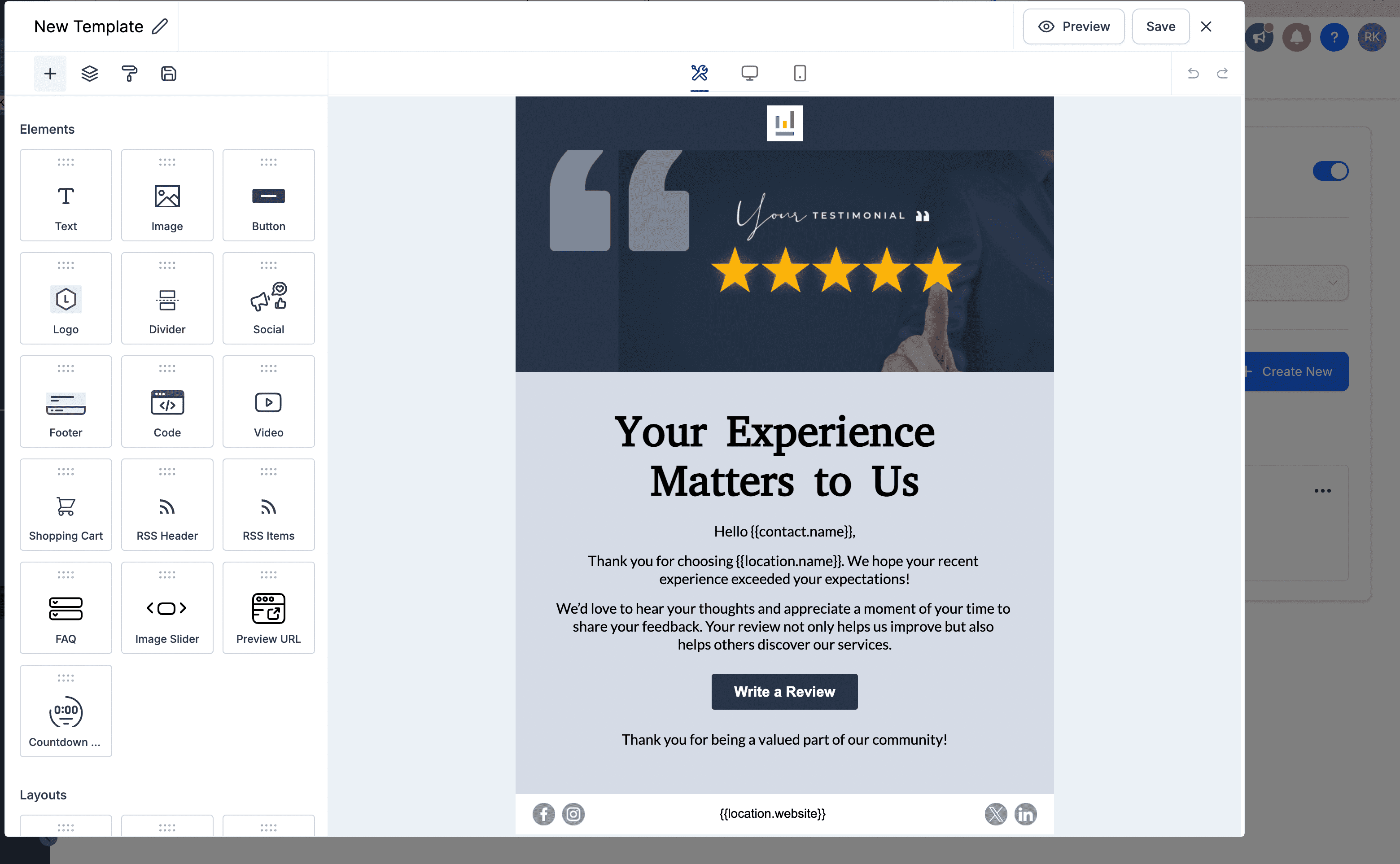 Customize Templates
