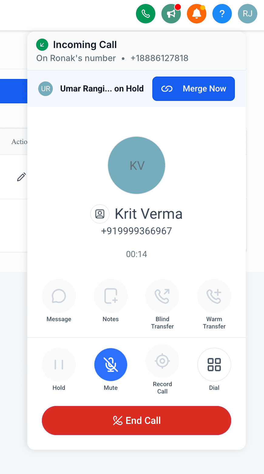 Efficient Call Transfer Options