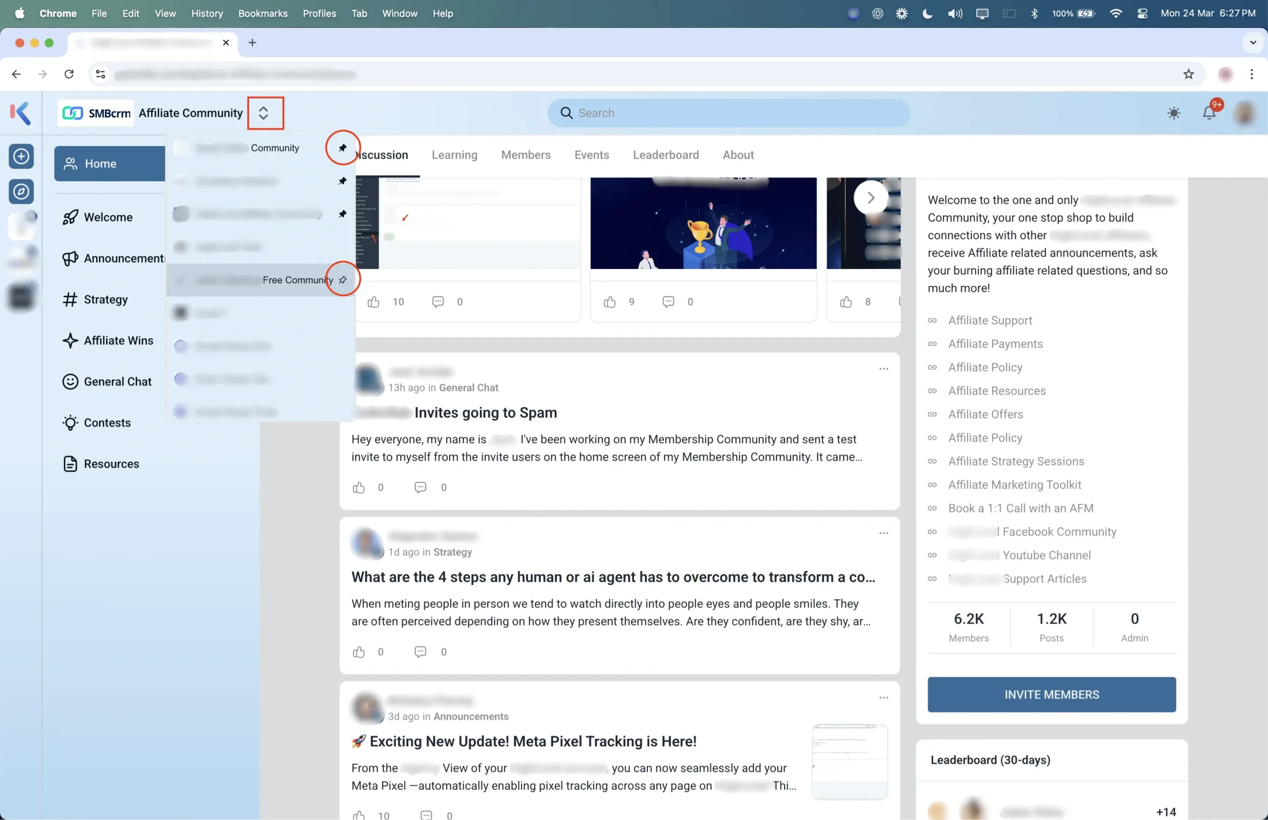 Pinned Group Example