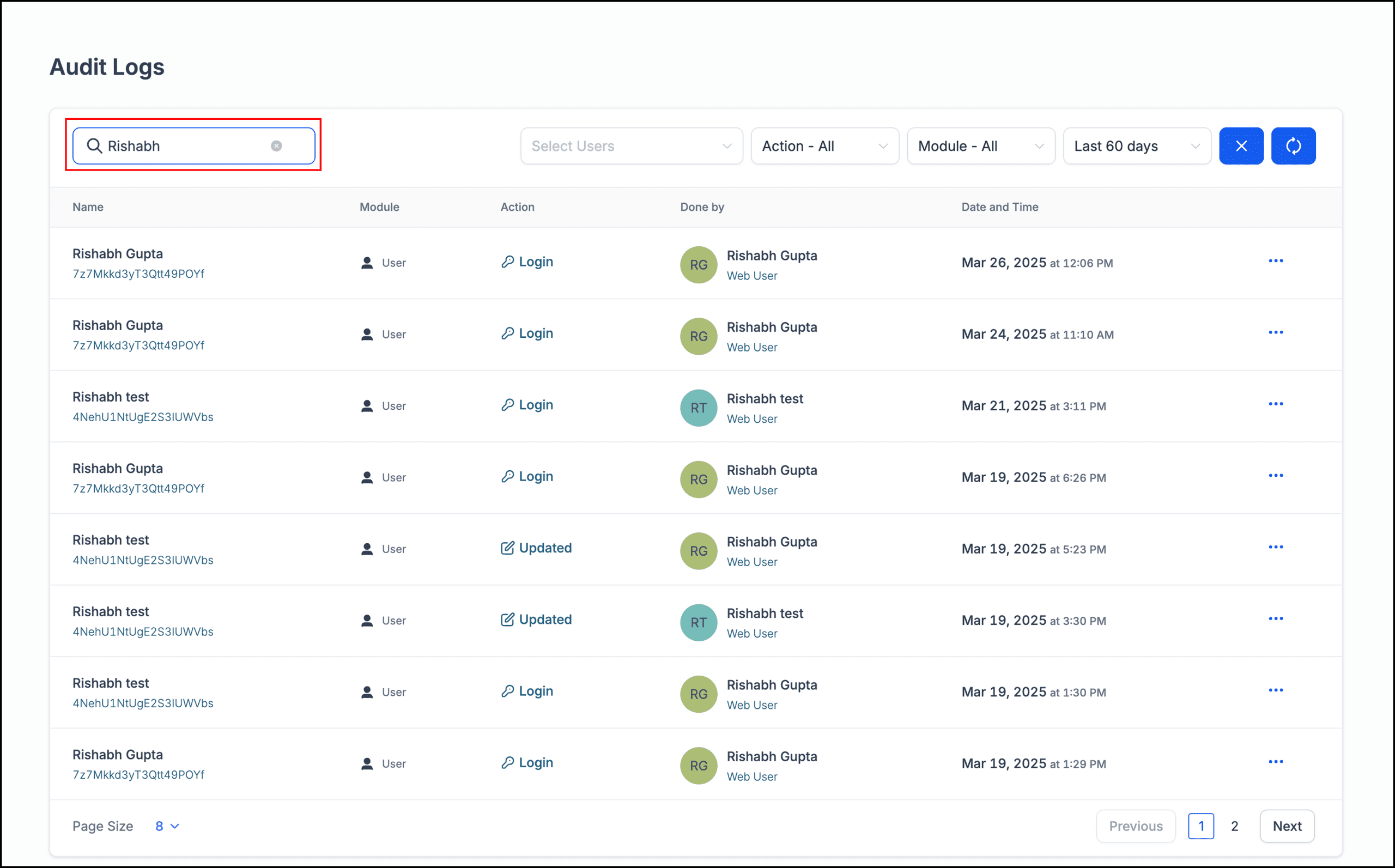 Text Search Preview