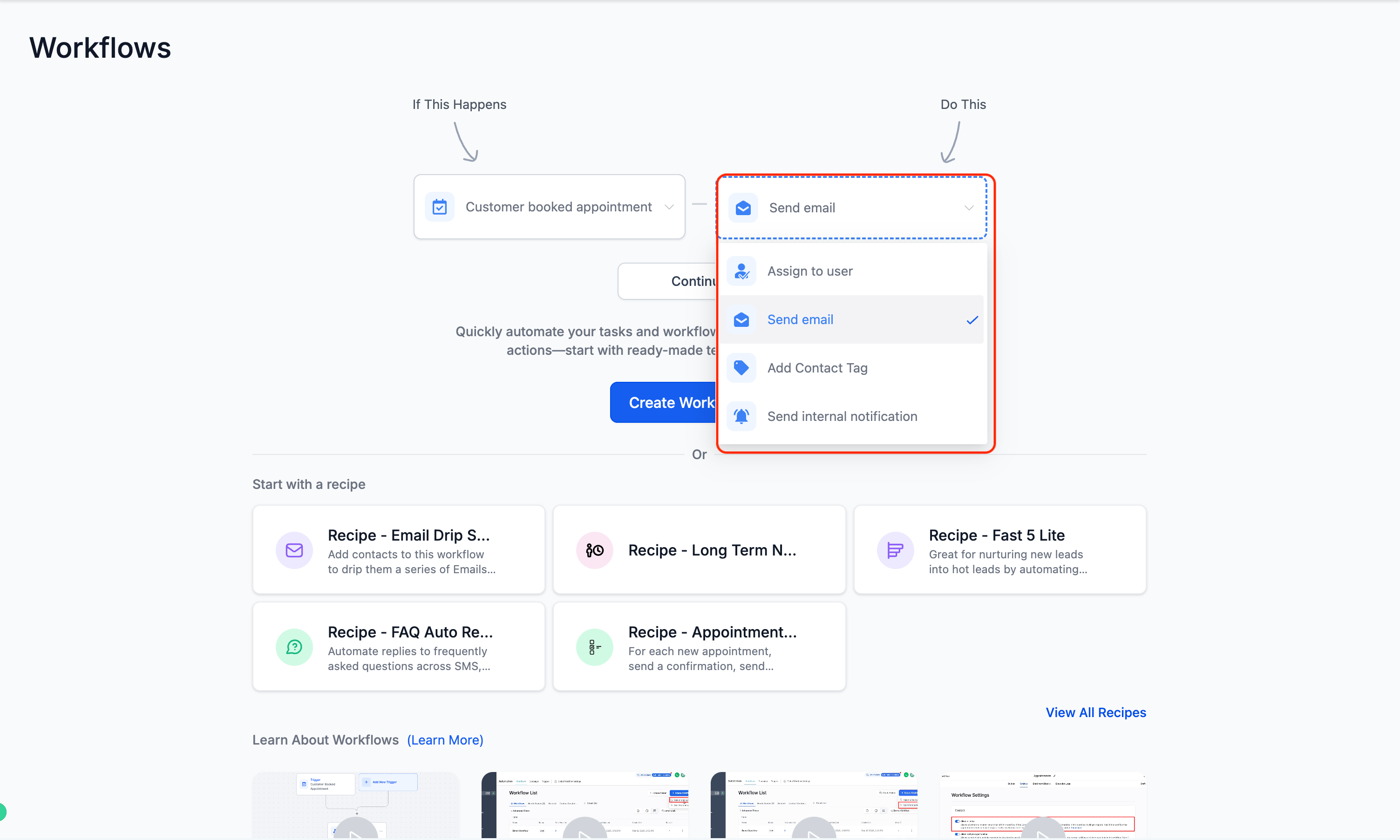Guided Workflow Example