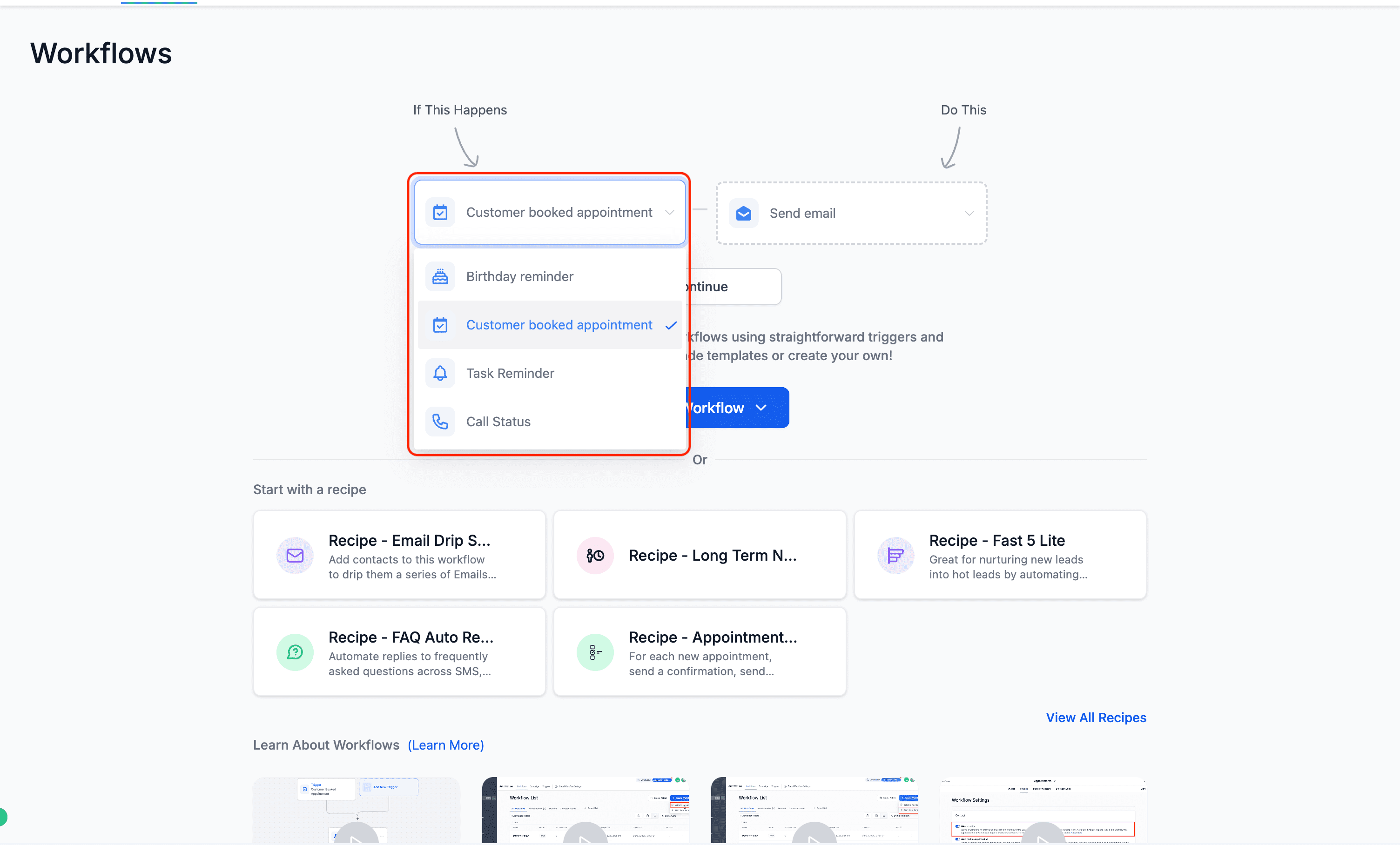 Guided Workflow