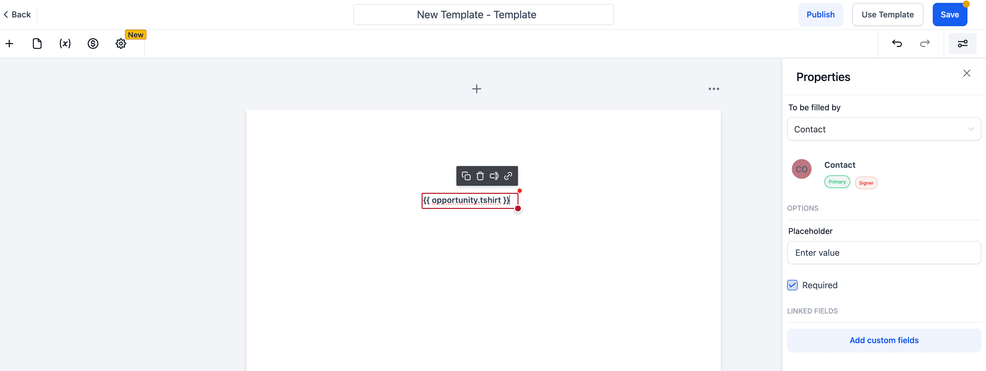 Document Conversion to Template