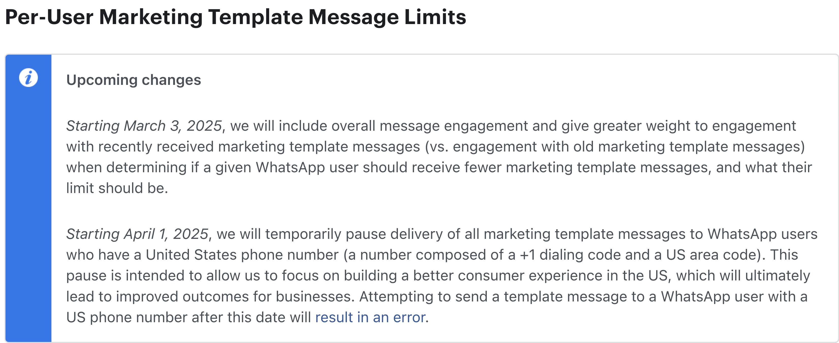 WhatsApp Update