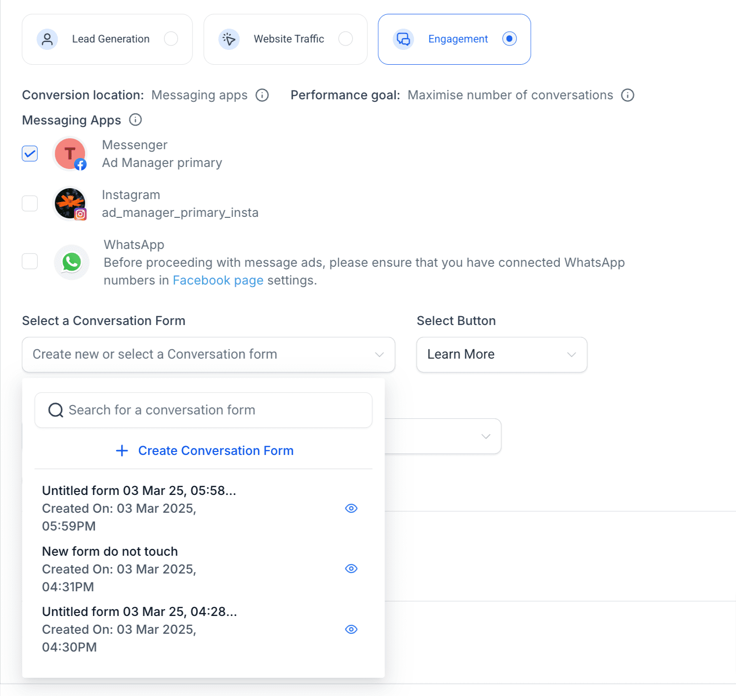 Integration Settings