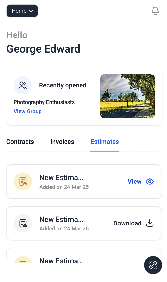 Estimate Download