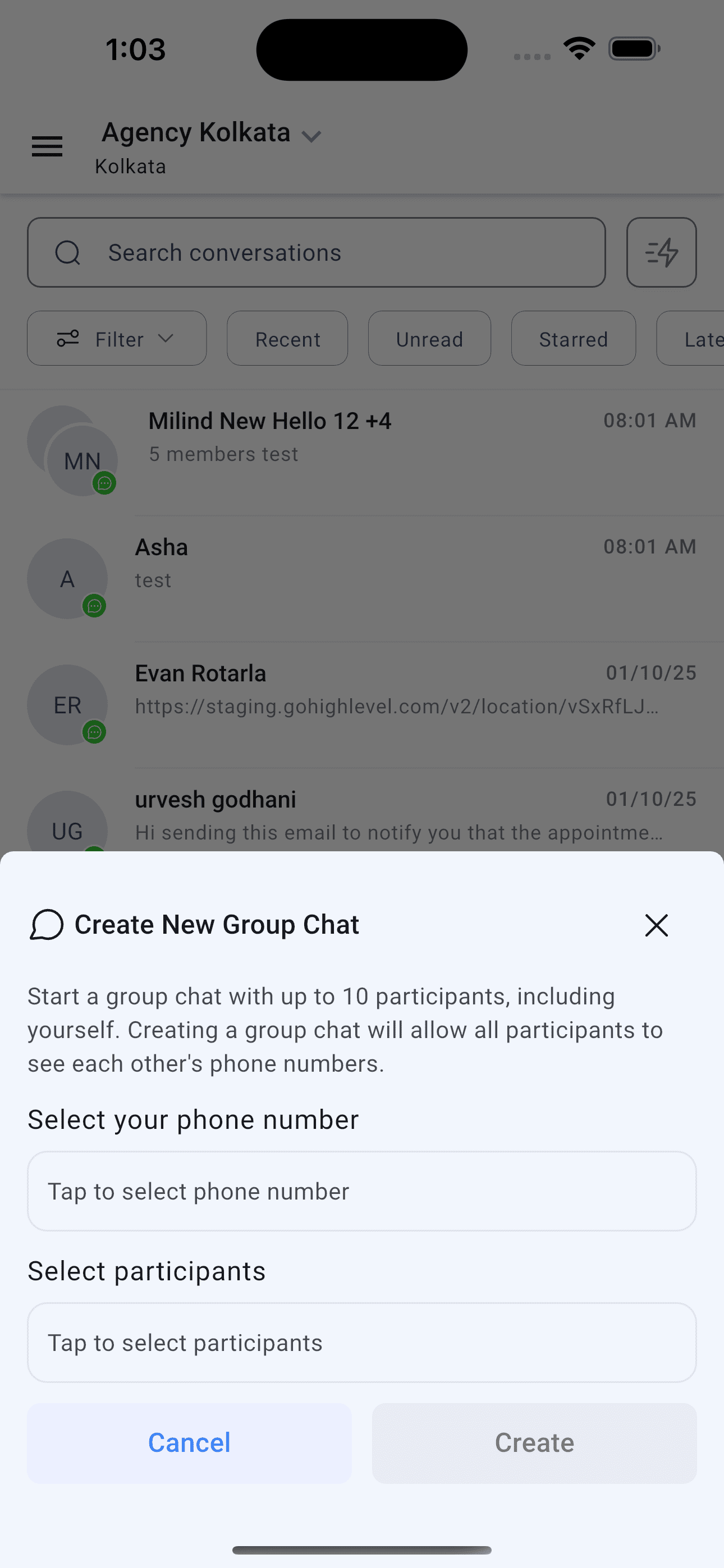 Group Chat Example 2