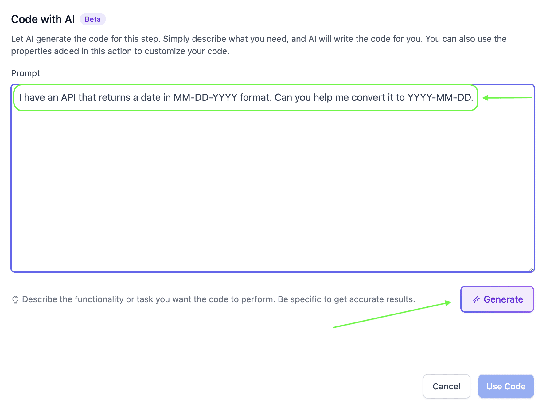 One-Click Implementation