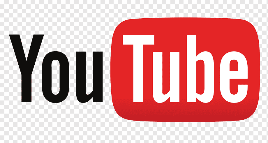 YouTube logo with red and white color scheme