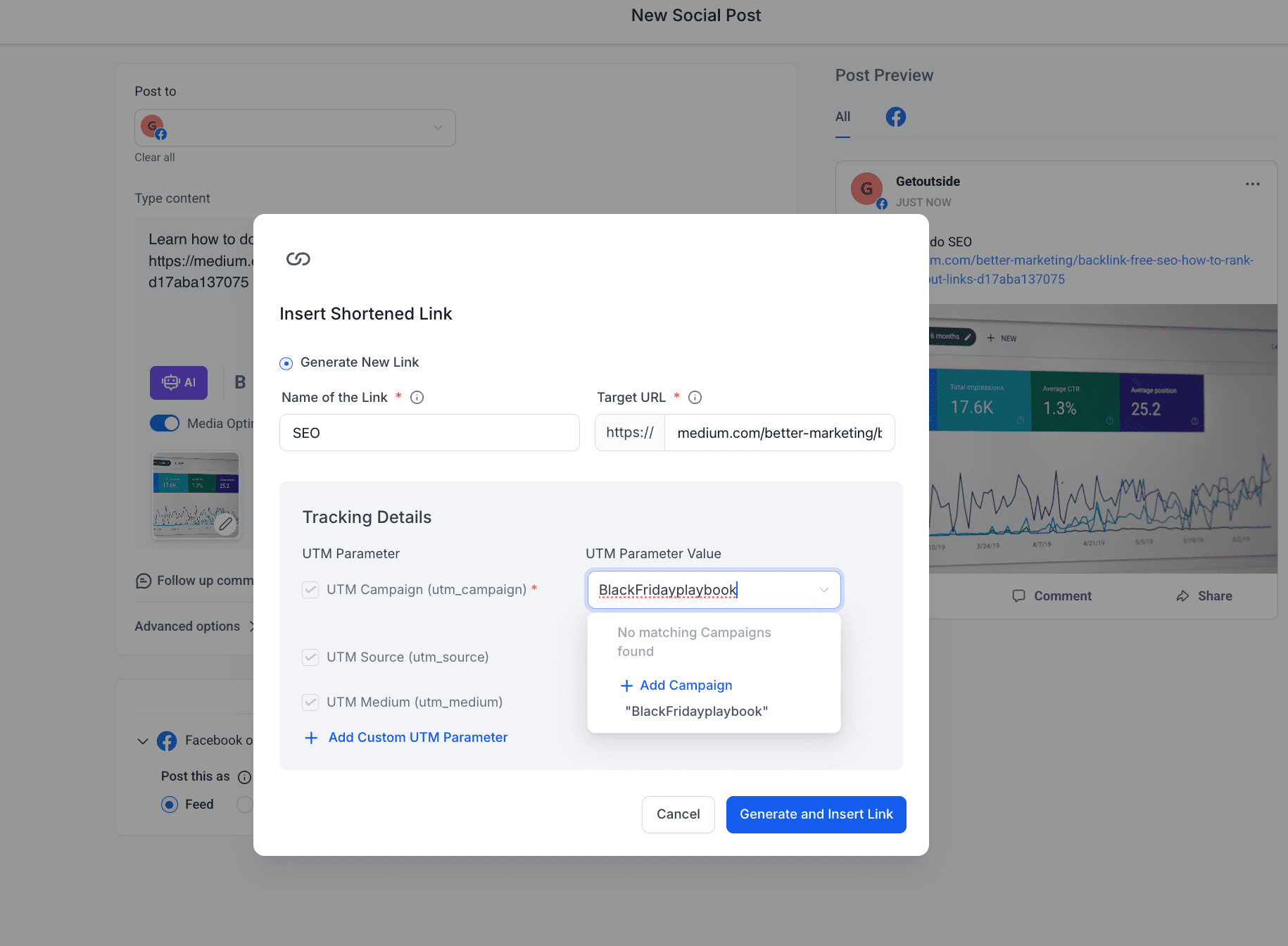 Post Composer Interface