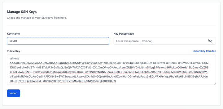 CLI Access