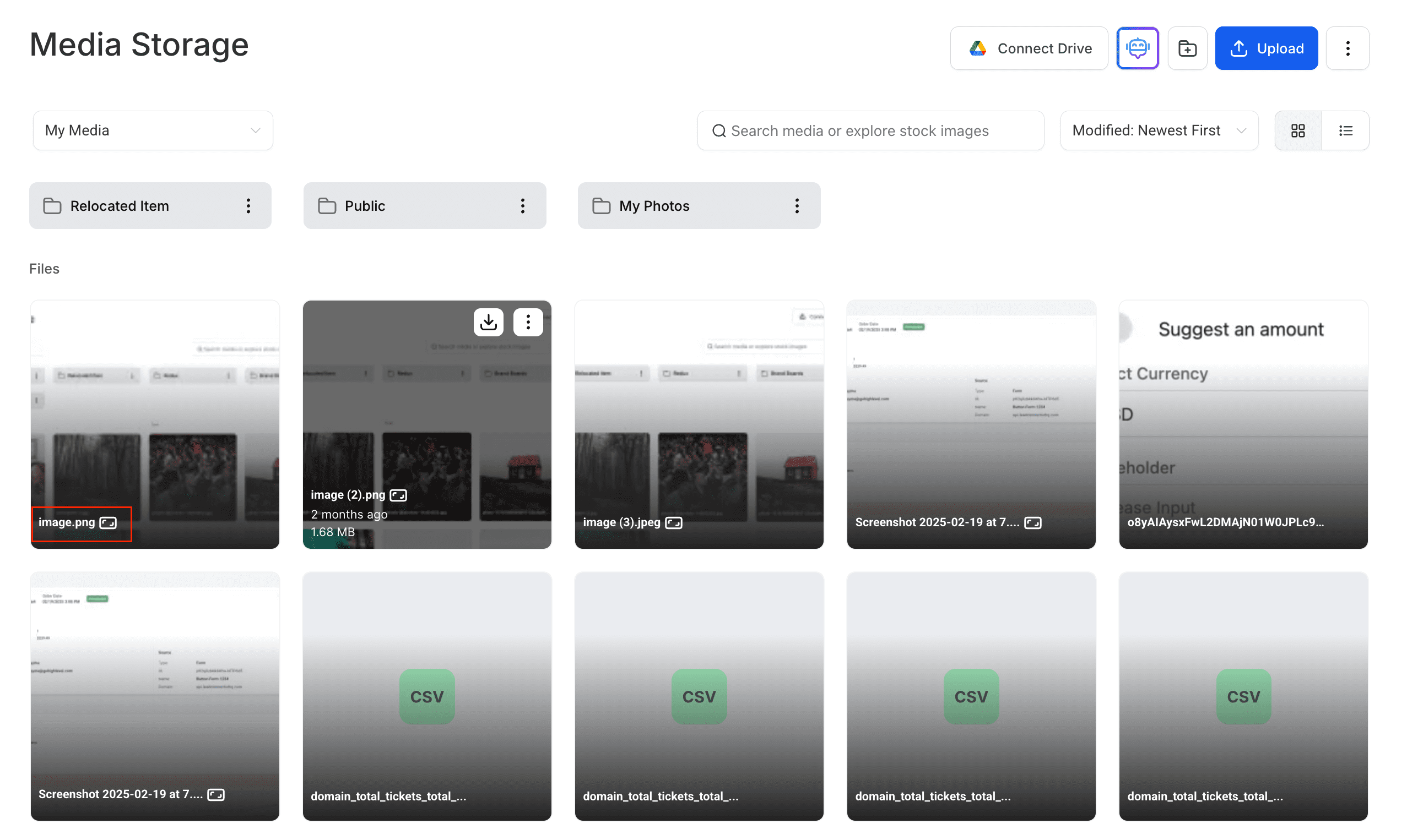 Image Orientation Indicator