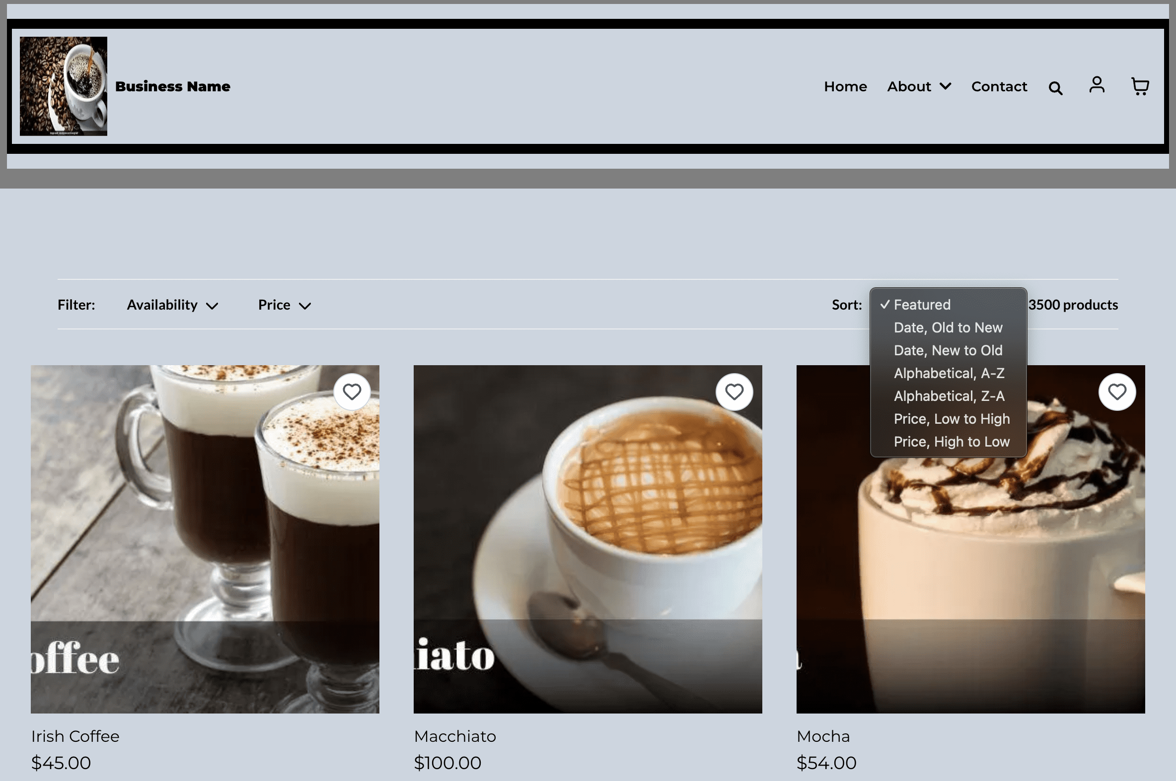 Featured Sorting