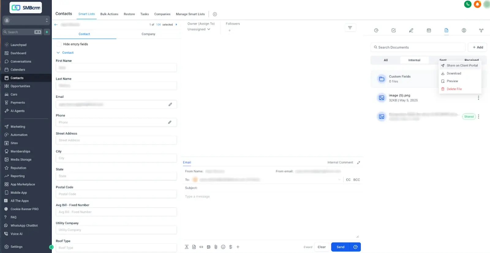 Client Portal Uploads