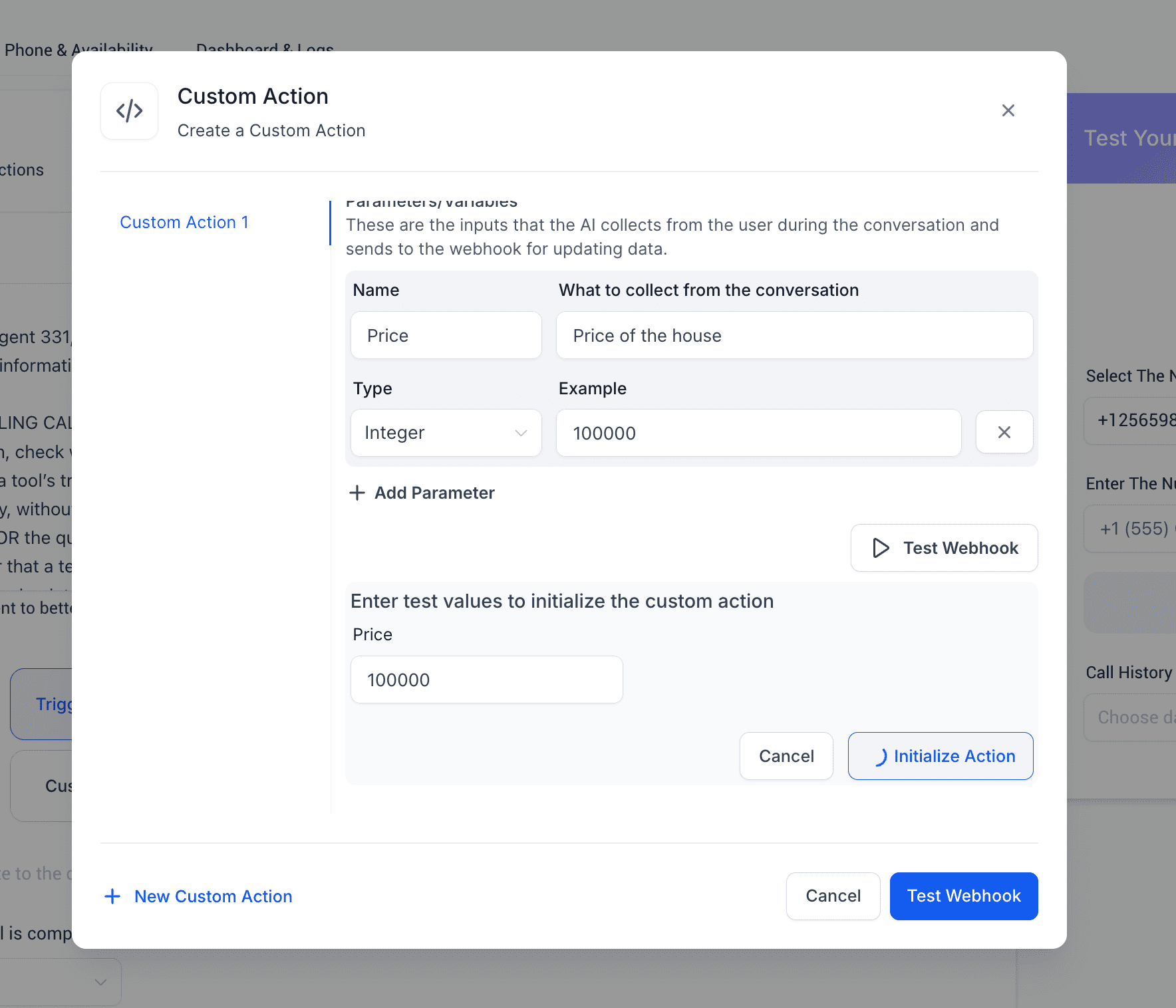 Dynamic Parameter Collector