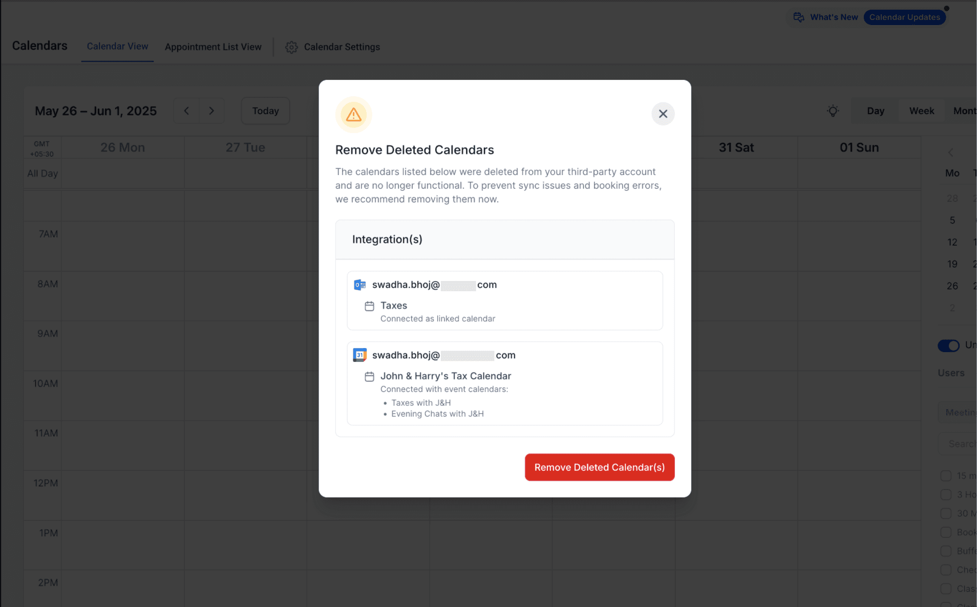 Modal Display