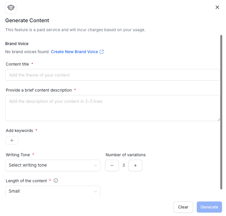 Smart Autofill Example