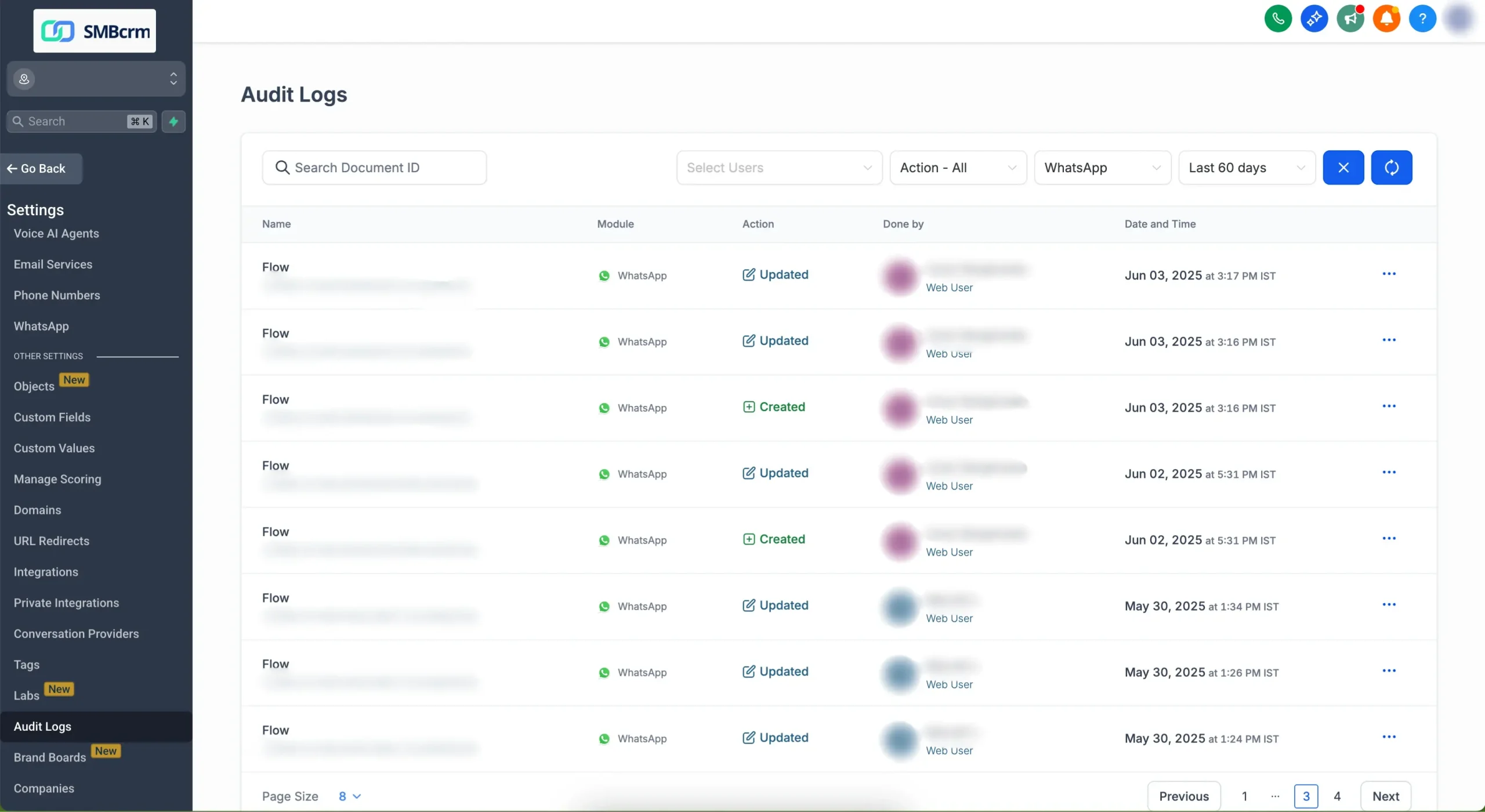 Comprehensive Event Tracking