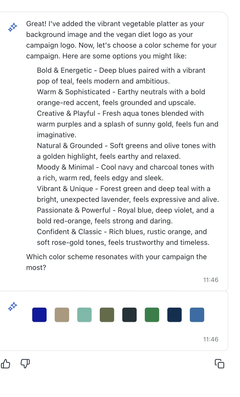 Color Theme Selection