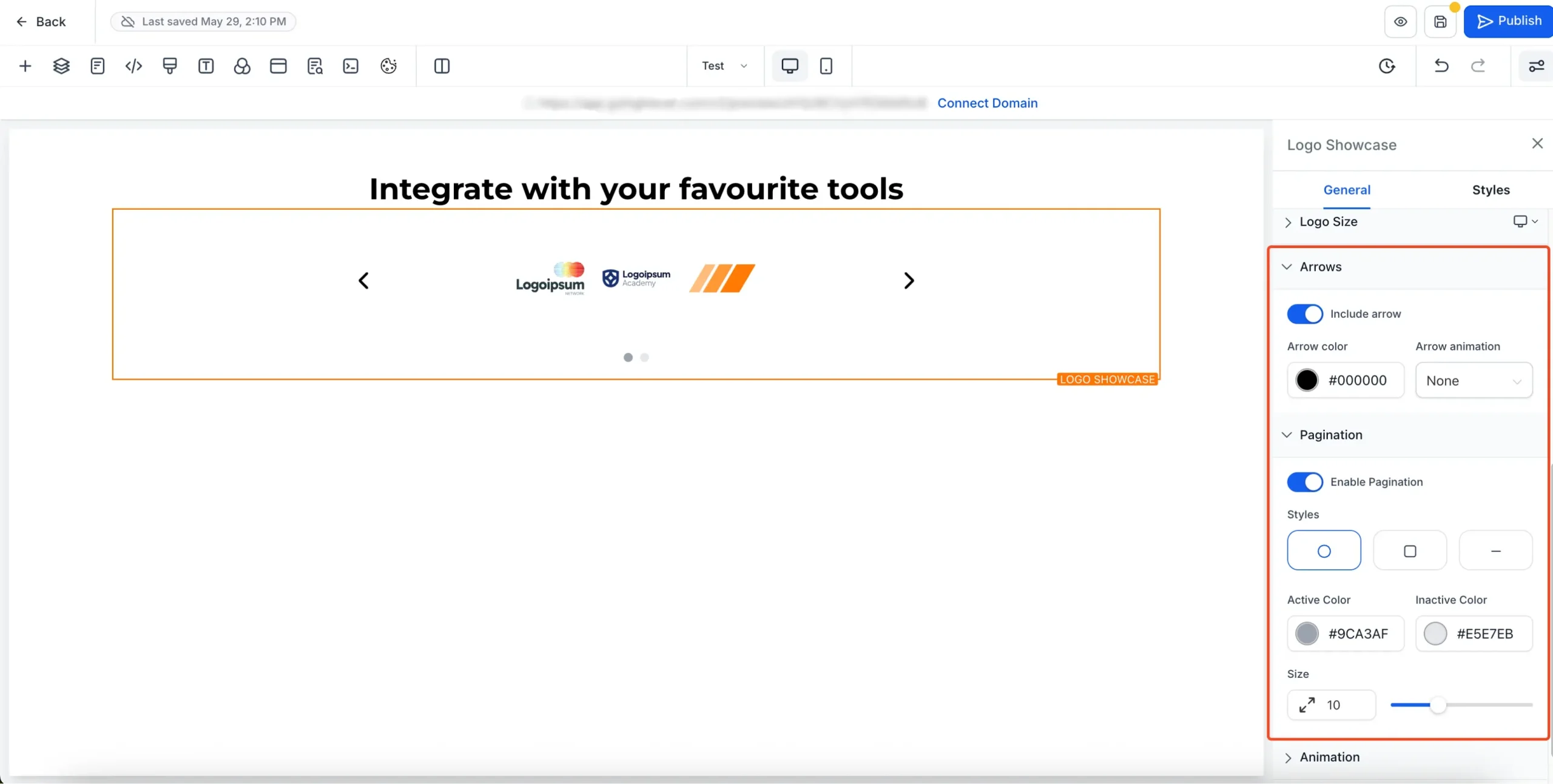 Logo Management Example