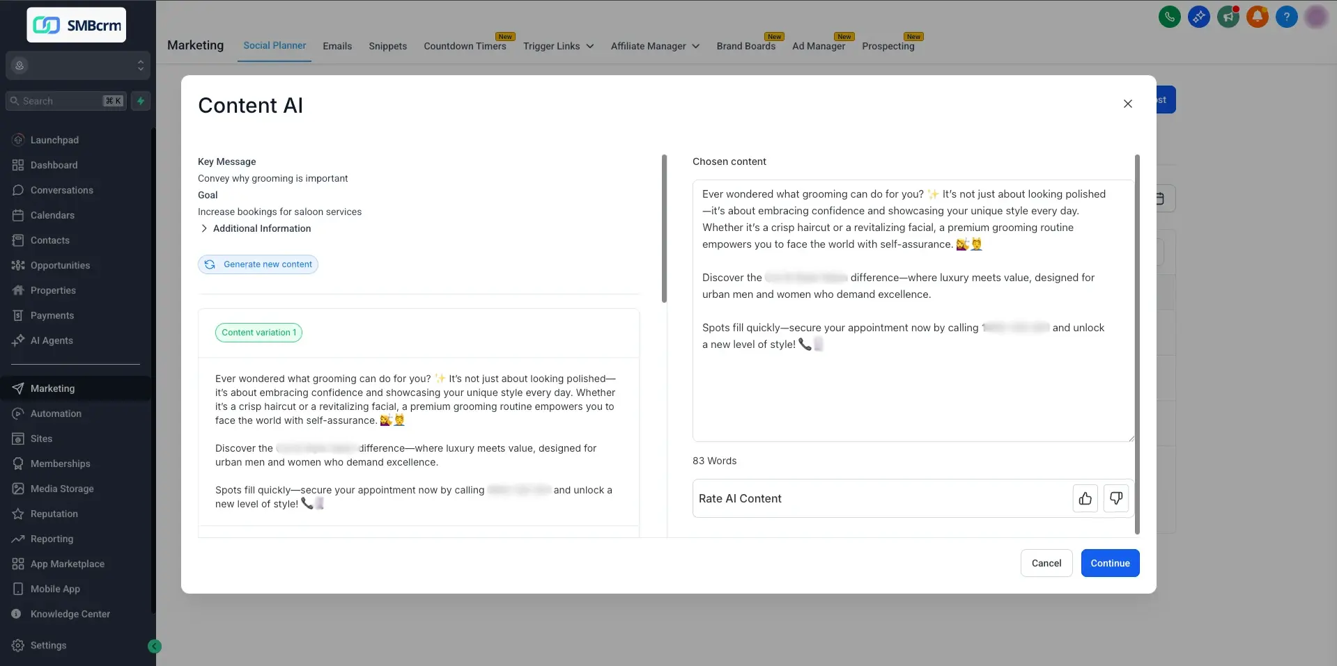 Content Creation Process